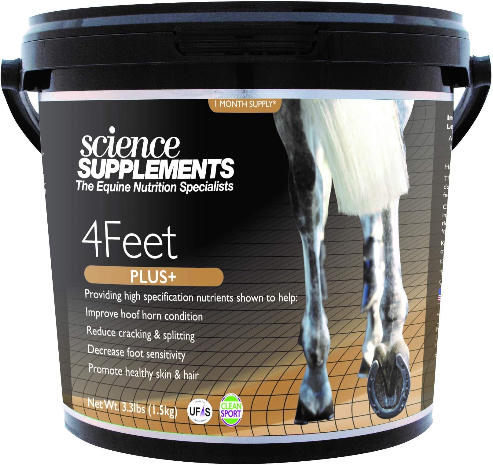 4Feet Plus - Horse Hoof Supplement (1.5 Kilos)
