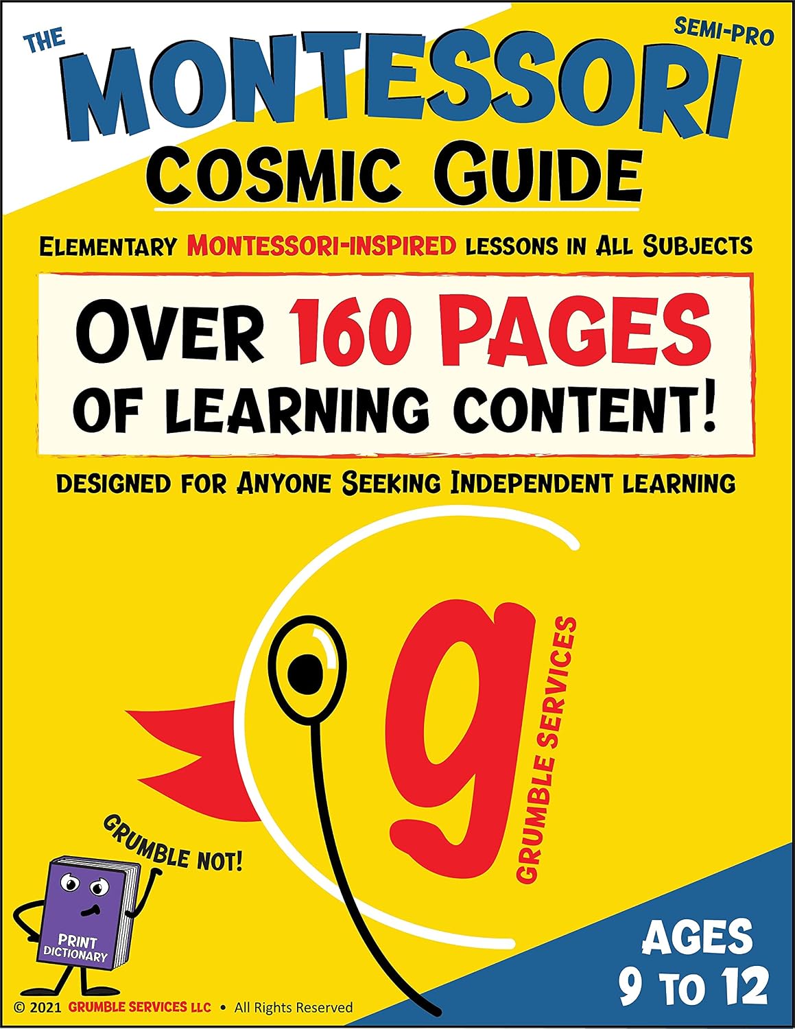 Montessori Cosmic Guide: 'SEMI-PRO' Elementary Montessori Materials & Learning Workbook