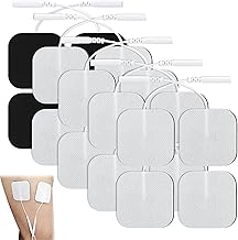 20 PCS Unit Replacement Pads,TENS Pads Replacement,50X50mm TENS Machine Pads,Self-Adhesive Electrode Pads,Reusable Unit Electrode Pads,Unit Pad for Auvon for Elle for Most TENS Machine