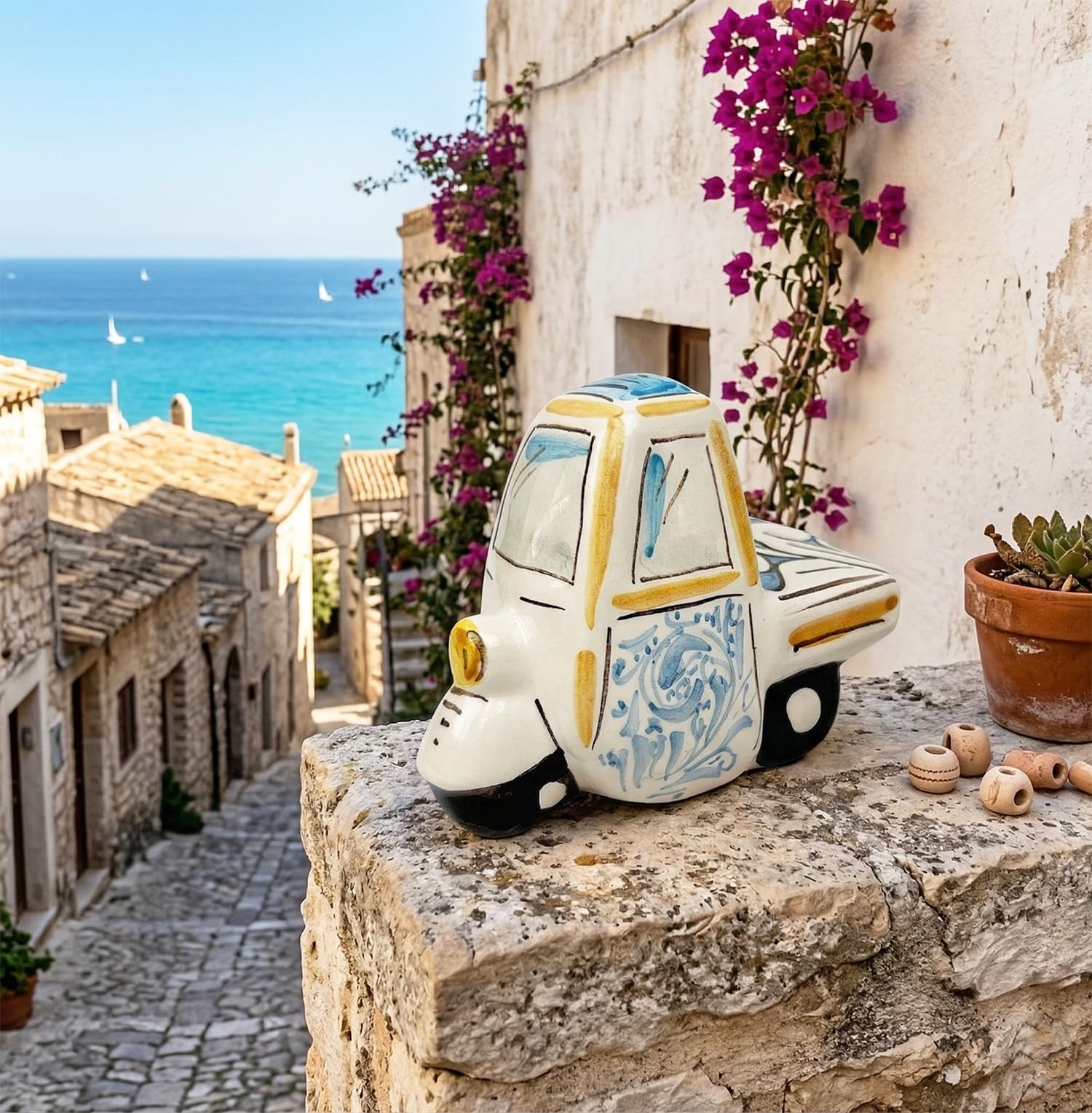 Céramique Sicilienne de Caltagirone : le cadeau artisanal idéal