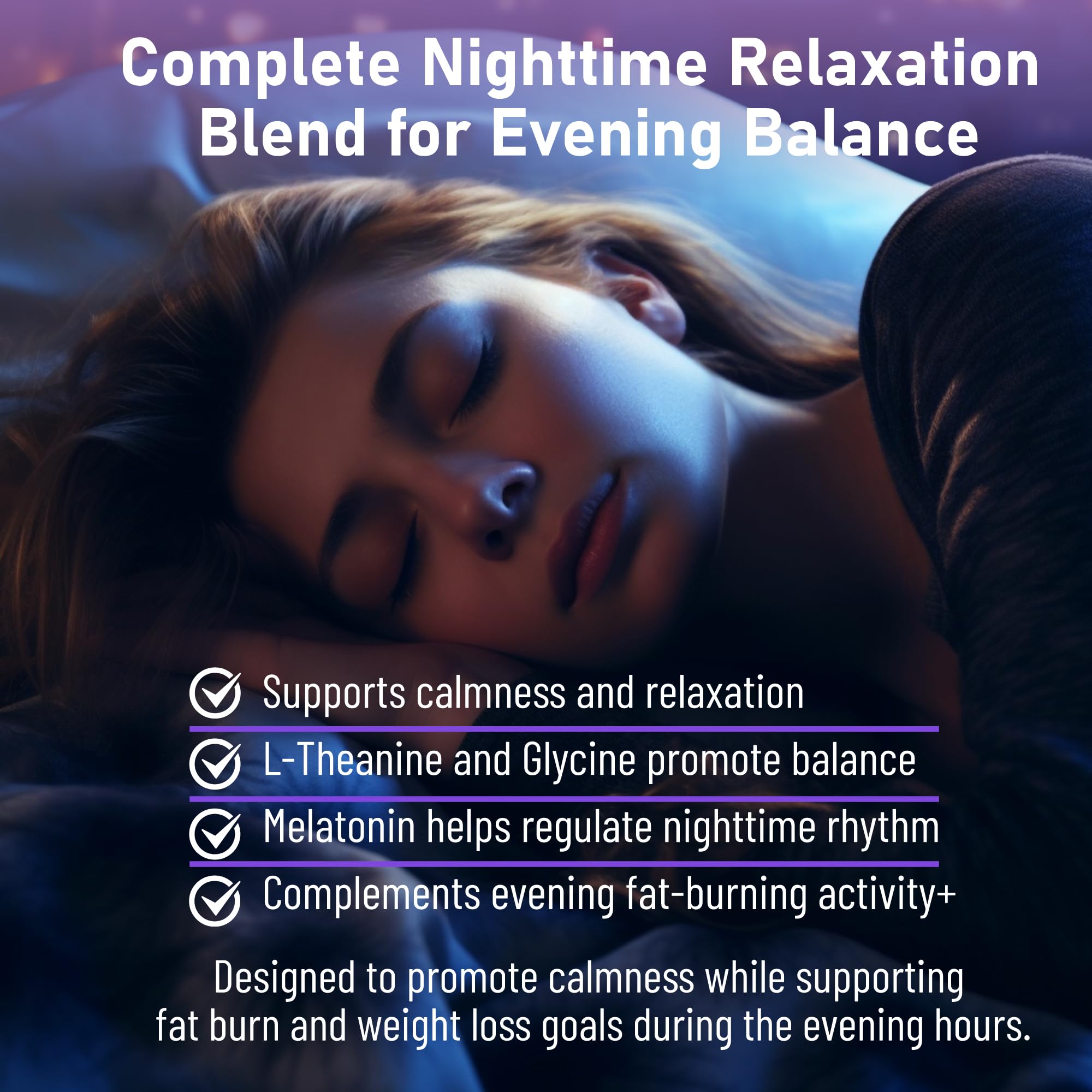 Nighttime Weight Loss Supplement, Fat Burner & Appetite Support — Amazon image 4