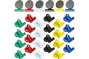 Colorful Magnetic Clips That Make Fridge Fun