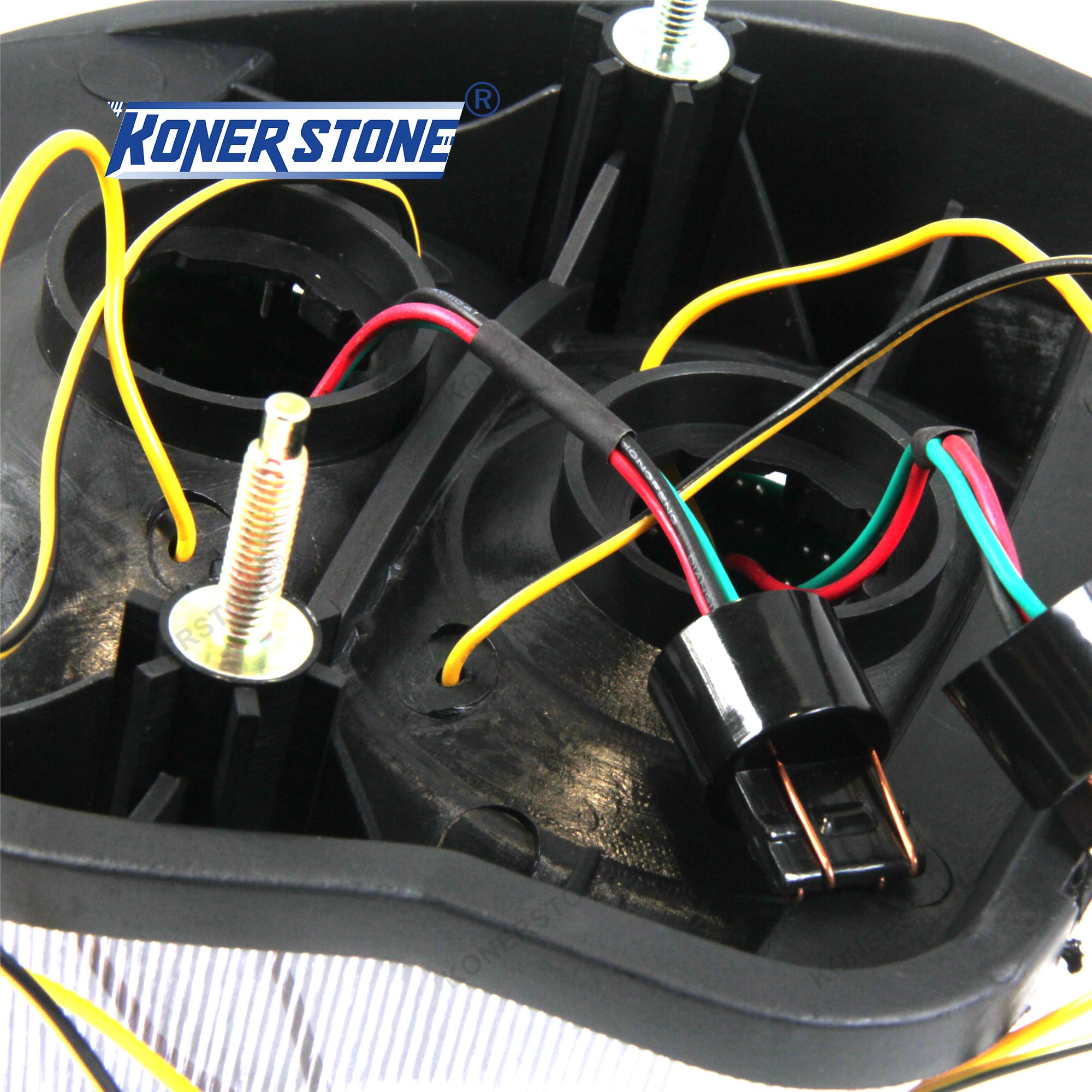 E-MARK Rücklicht für Hon.da CBR1100XX 1999-2006 Blinker-Bremsrücklicht integriertes Motorrad-Ersatzzubehör CBR 1100 XX CBR1100 1100XX klare Linse 1998 1999 2000 2001 2002