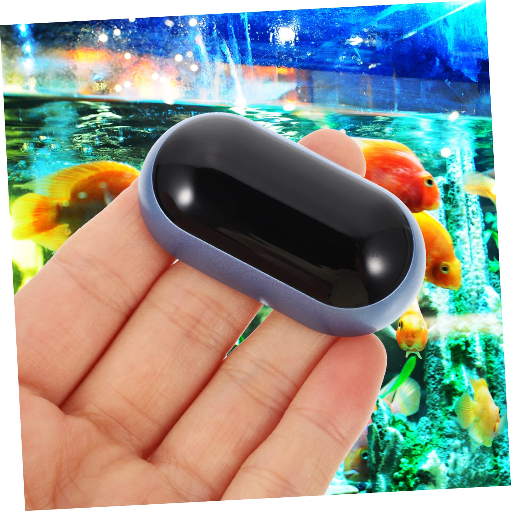 BESPORTBLE 5piezas Termómetro Digital De Agua Para Acuarios Medidor De Temperatura Compacto y Práctico Pantalla Led Precisa Para Monitoreo De Temperatura Peceras y Acuarios