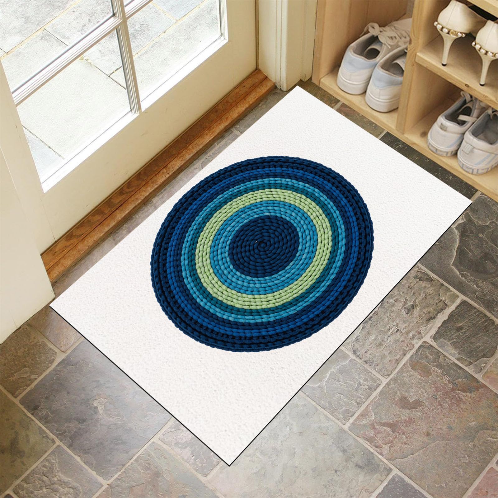 Tapis entree interieur 90x150 paillasson lavable facile a nettoyer