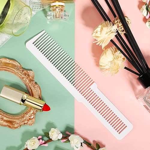 Miniatura 3 de Potchen Peine de corte de 3 piezas, peine de peinado, peine de peluquería para peinar, resistente al calor, para peluquerías, hogares, hombres y
