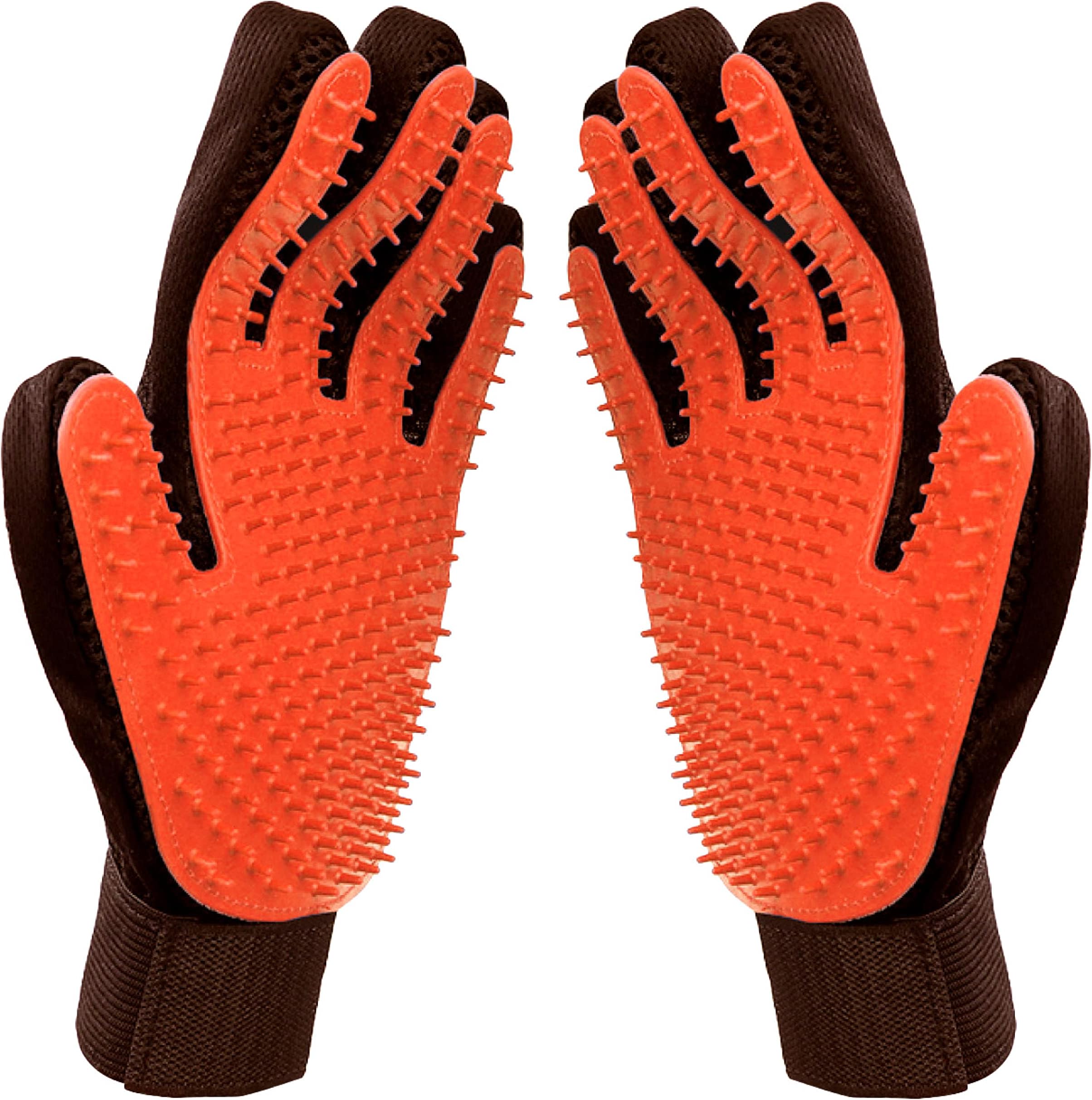 MiLuck Pet Grooming Glove Brush Massage Comb with Wire Pin