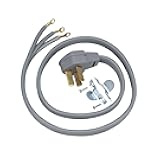 GE WX09X10010 Genuine OEM Power Cord (Grey) for GE Range/Stove/Ovens