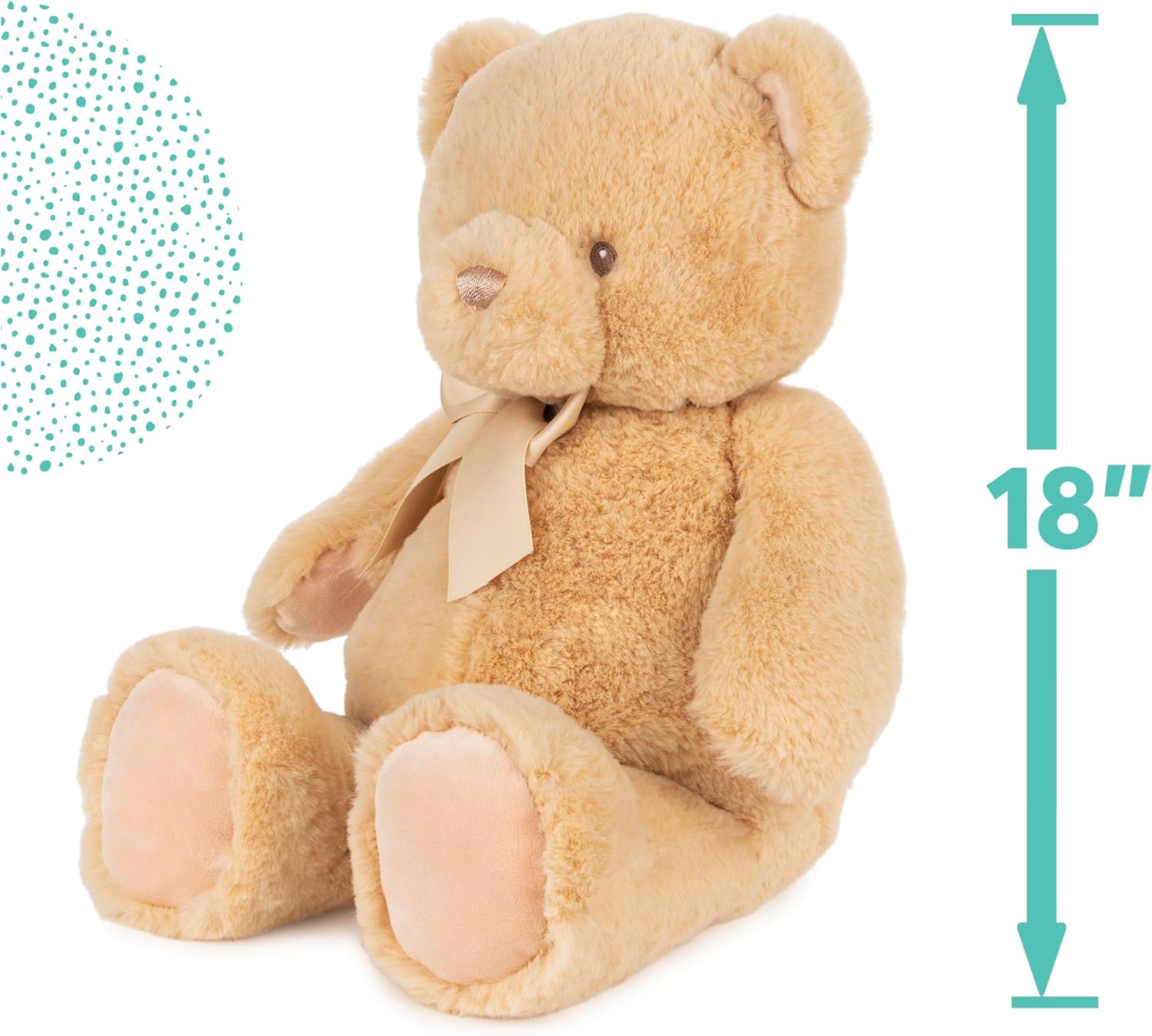 GUND Baby My First Friend Teddy Bear, Tan, Ultra Soft Animal Plush Toy for Babies and Newborns