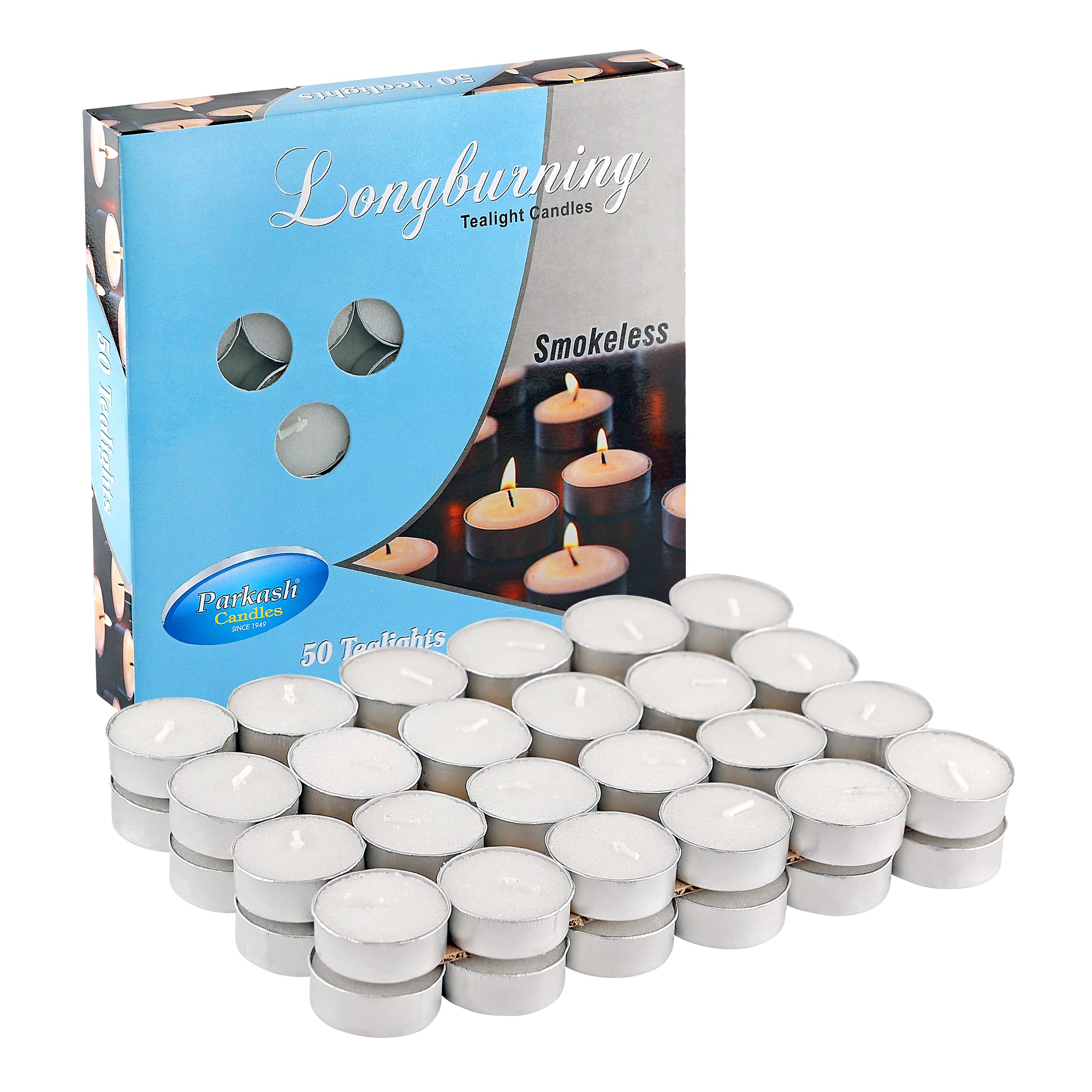 PROSPERRO LUMO By Parkash Unscented Candles Long Burning Paraffin Wax Tea Lights (Set Of 50) 4 Hr 3 x 4 cm (B08HHHZ3X9) Amazon Price History, Amazon Price Tracker