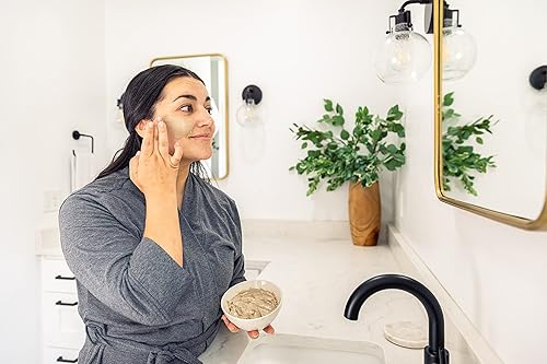 Miniatura 5 de Redmond Clay Arcilla de bentonita natural, máscara de barro relajante, bolsa de 6 libras