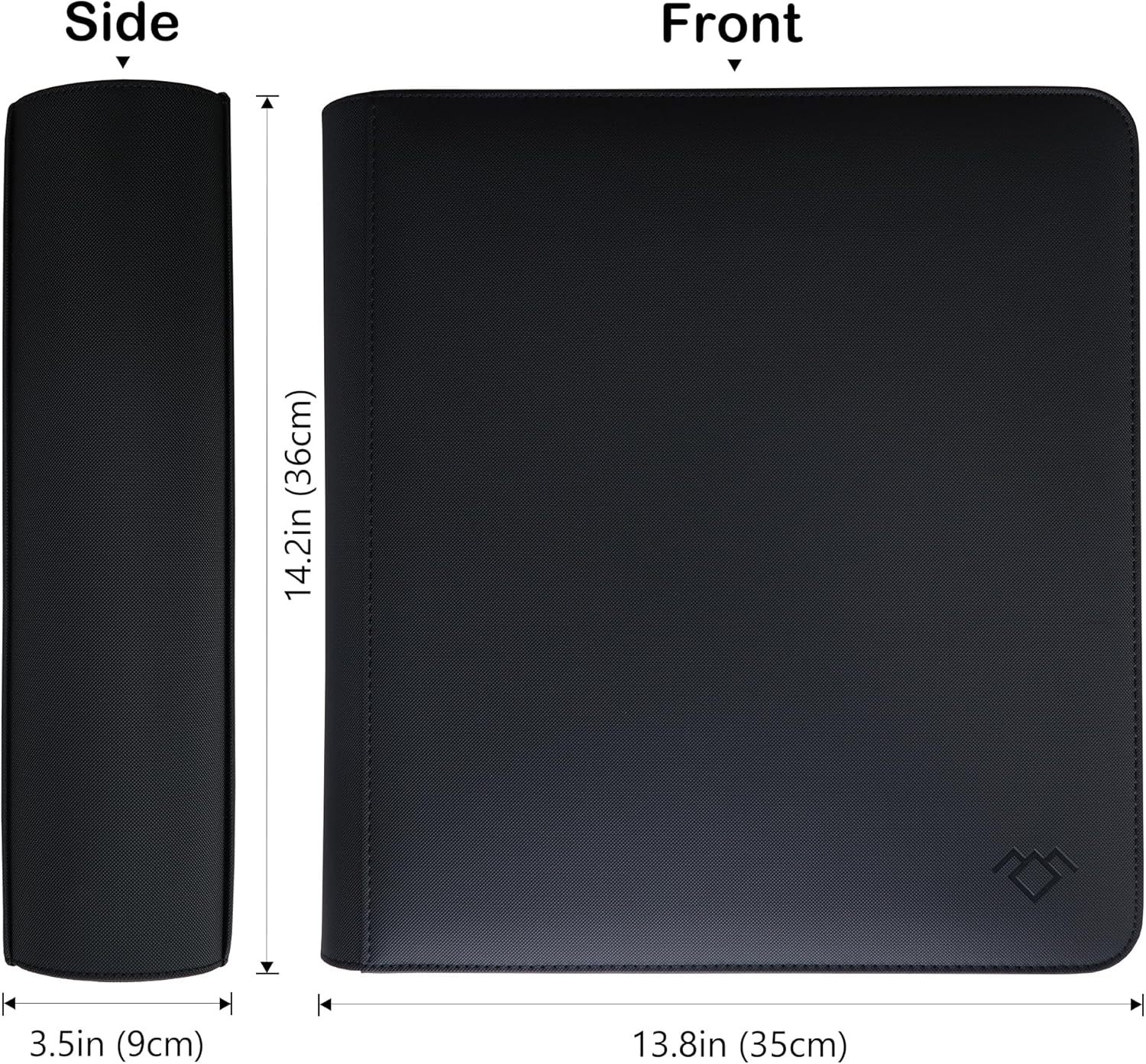 GrinOwl PSA Slab Binder, Holds 84 Graded Slabs, 6-Pocket Graded Card Binder for PSA, CGC, CSG, FGS, and FCG Cards