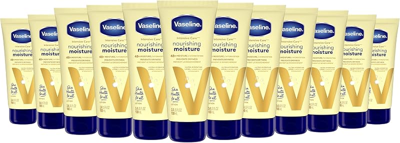 Nourishing Moisture Body Lotion Dry Skin + Oat Extract 3.4oz 12ct | Body moisturizer provides 72HR moisture with Ultra-Hydrating Lipids for nourished, healthy-looking skin, Intensive Care