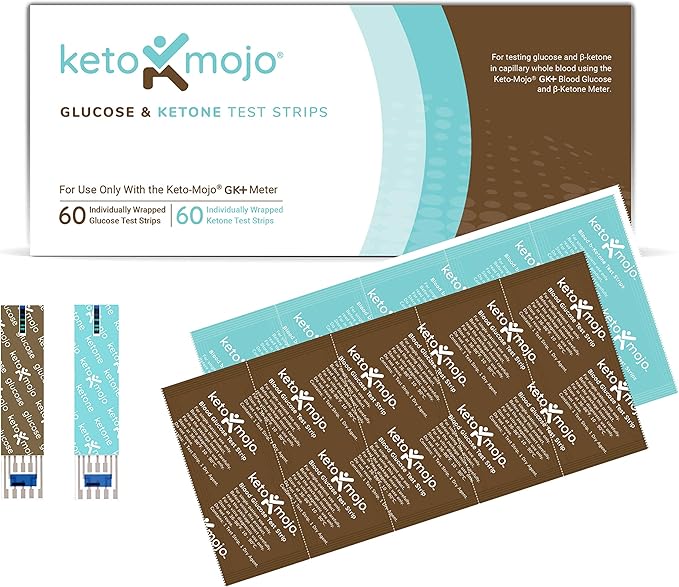 KETOMOJO Test Strip Combo Pack for Use ONLY with The New