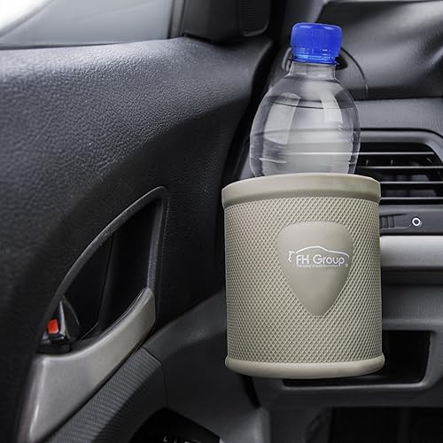 Miniatura 7 de Portavasos FH GROUP de silicona para rejilla de ventilación, color rosa bebé, Beige