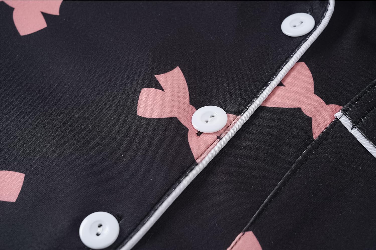 Girls Button Down Pajama Sets Short Sleeve Long Pants 2pcs Sleepwear Cute Patterns Outfits with Poackets Nighty - Image 4