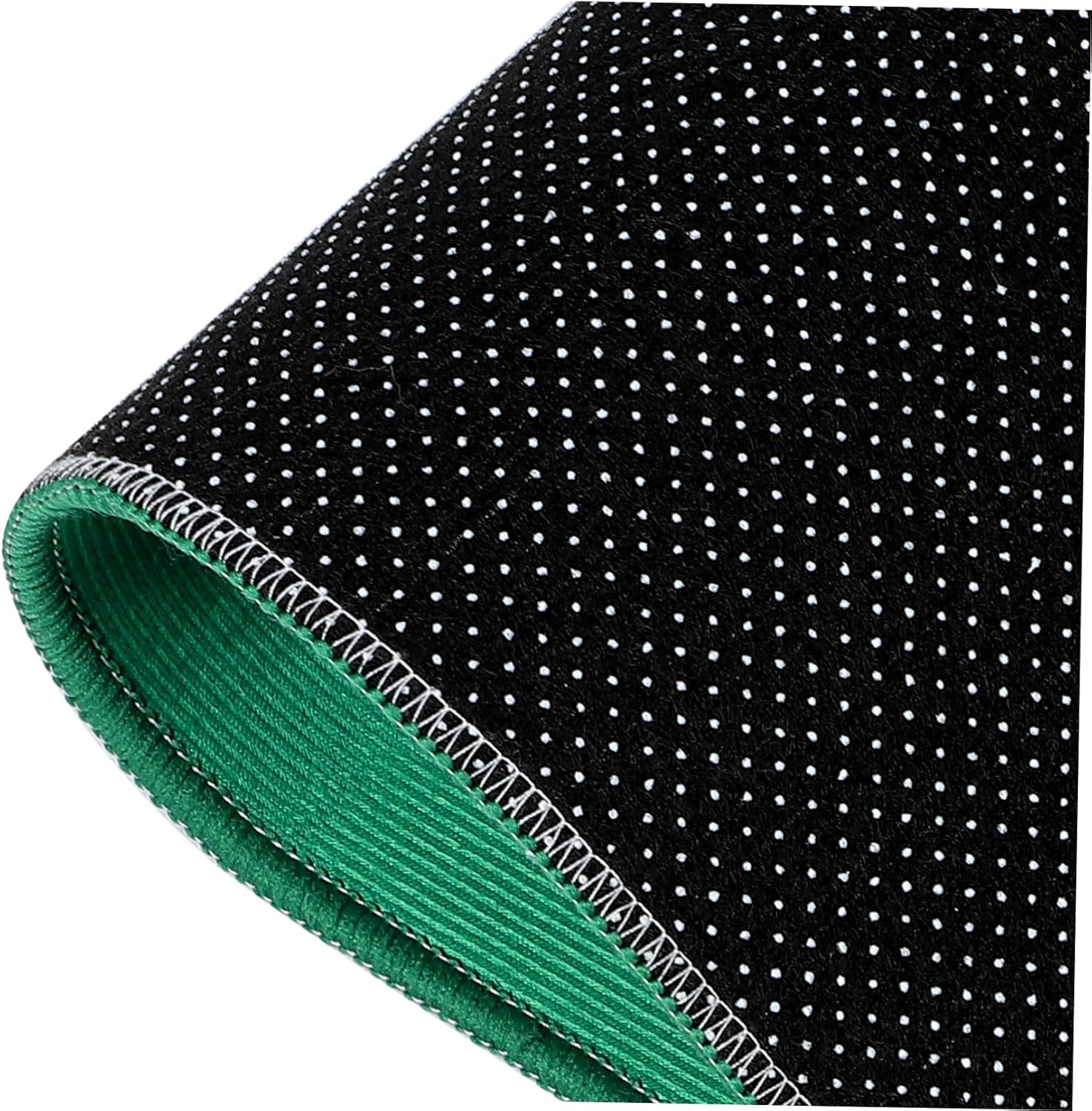 Thickened Anti-Slip Mahjong Table Mat Noise-Reducing Green Square Table Cover for Poker and Board Games Sturdy Game Mat for Home Use 36 x 36