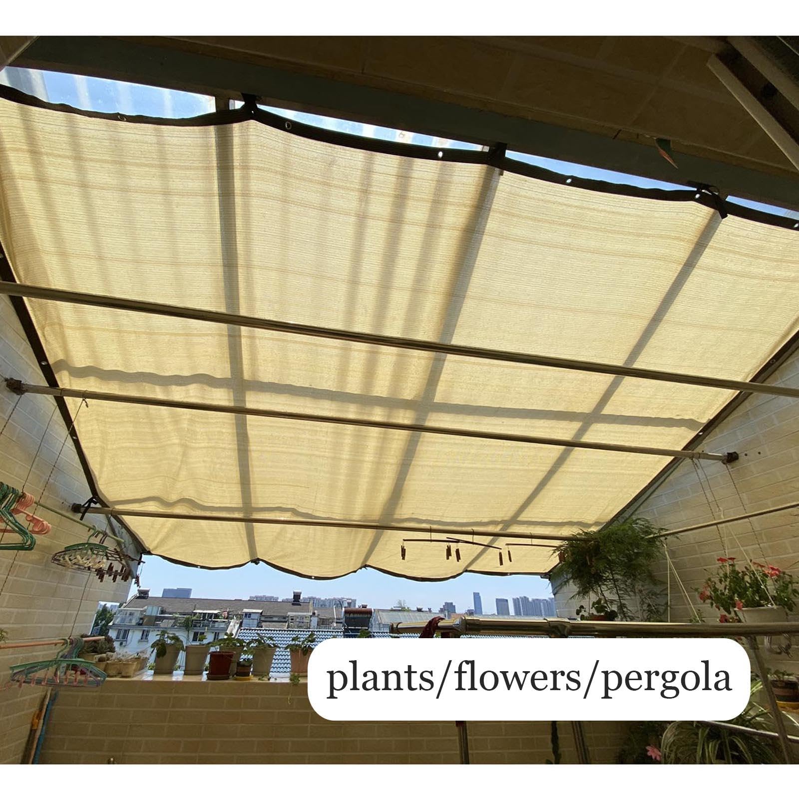 Bei Garden Filet de protection anti-UV 85 % pour poires (2 x 2 m à 5 x 8 m), tissu avec œillets, parfait pour le jardin