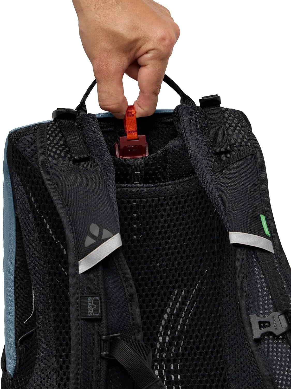 Vaude Trailvent 10 - Mountain Bike Backpack 10L, Lightweight MTB Backpack with Breathable Mesh Back, Hydration System Compartment and Reflective Elements - Ideal for Quick Trips