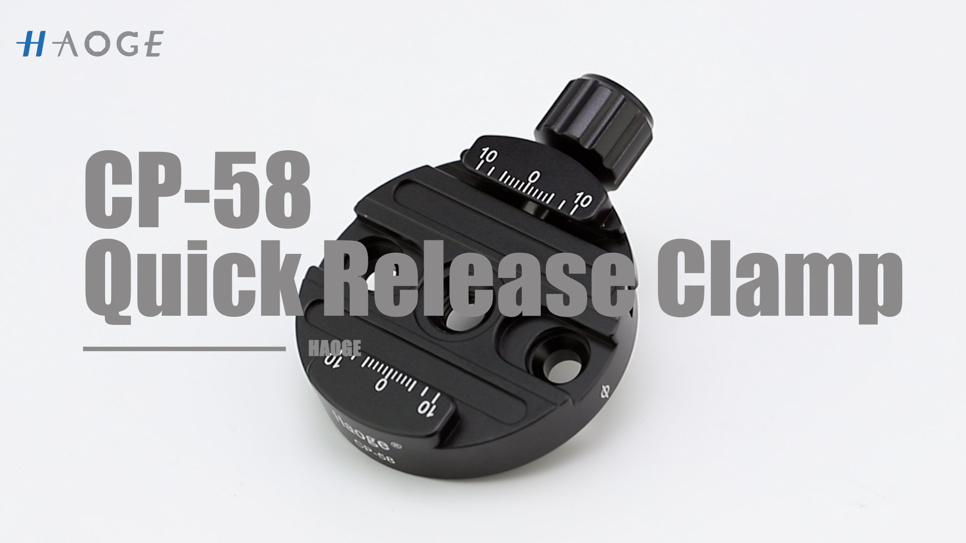 Amazon.com : Haoge CP-58 58mm Screw Knob Quick Release Clamp