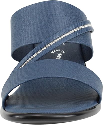 Miniatura 5 de ITALIAN Shoemakers Coletty - Sandalias cómodas de tacón bajo para mujer, puntera abierta, soporte para el arco