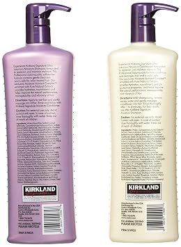 Salon Formula Moisture Shampoo 33.8 Oz & Conditioner 33.8 Oz
