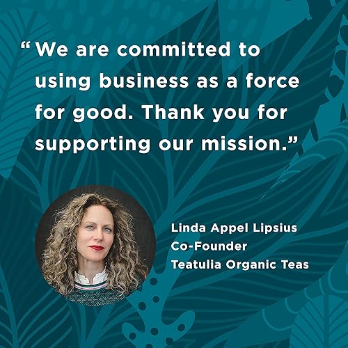 Miniatura 6 de Teatulia Bolsas de té orgánico Masala Chai (50 bolsas de té piramidales envueltas) Té negro Chai de flores enteras prémium  100% compostable y