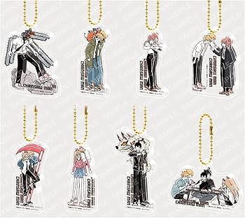Amazon.co.jp: チェンソーマン ゆるスタアクリルキーホルダー