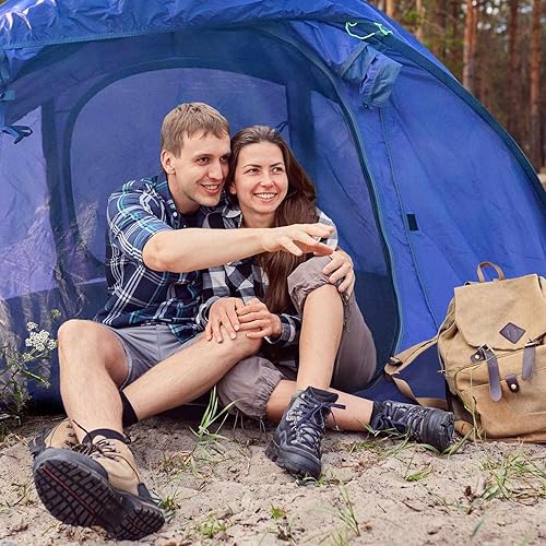 Miniatura 5 de 46 Person Easy Pop Up Tent, Waterproof, Automatic Setup,2 Doors-Instant Family Tents for Camping, Hiking & Traveling