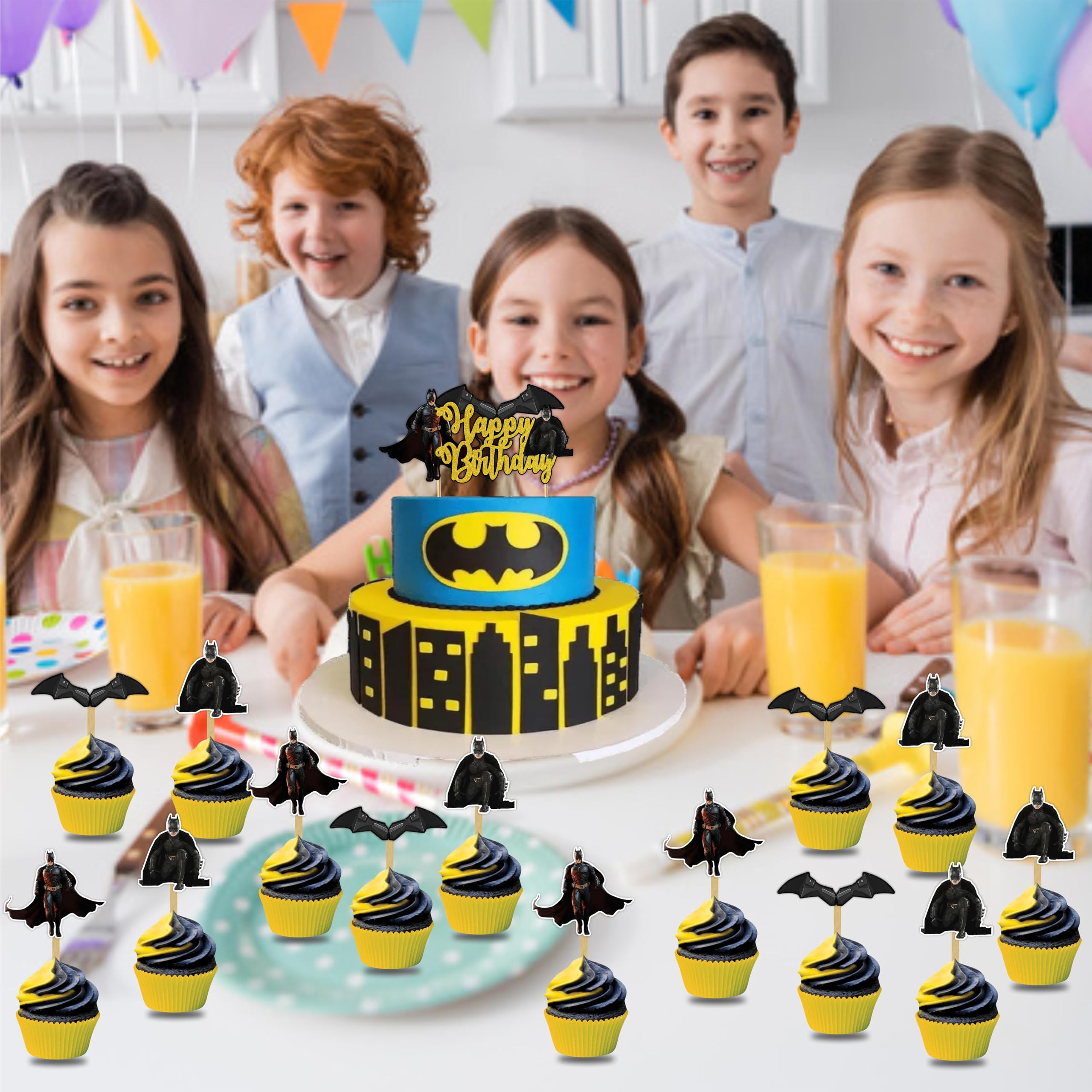 Seyal® Topper per cupcake Batman
