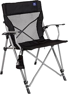 MACSPORTS Hard Arm Tension Chair, Black