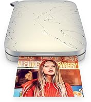 Vista 2 de HP Sprocket Select - Impresora fotográfica instantánea portátil para dispositivos Android e iOS (Eclipse) Paquete de papel Zink