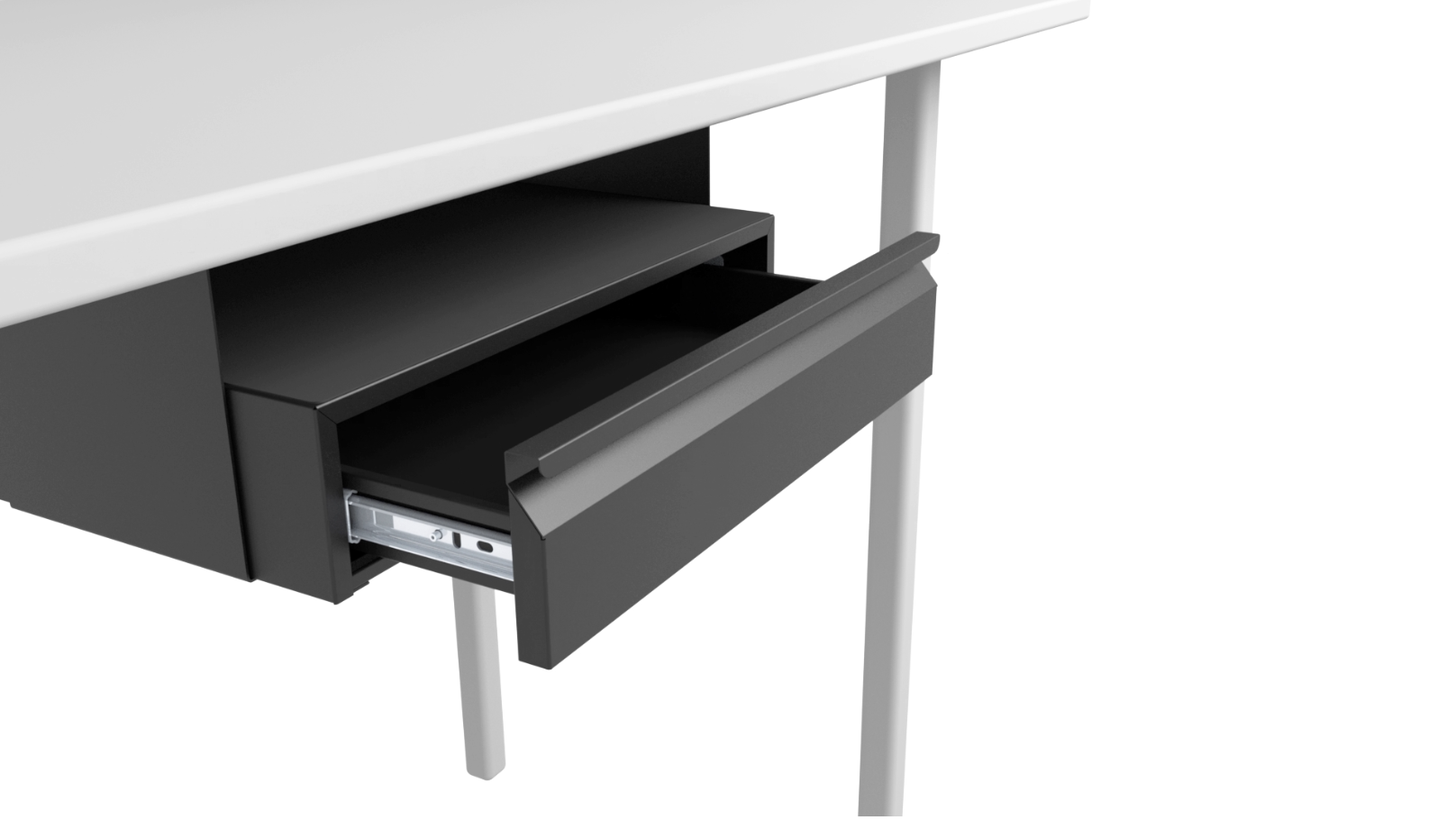 Maclean Cassetto Sottoscrivania MC-461 - Organizer Con Serratura, Portata 5kg