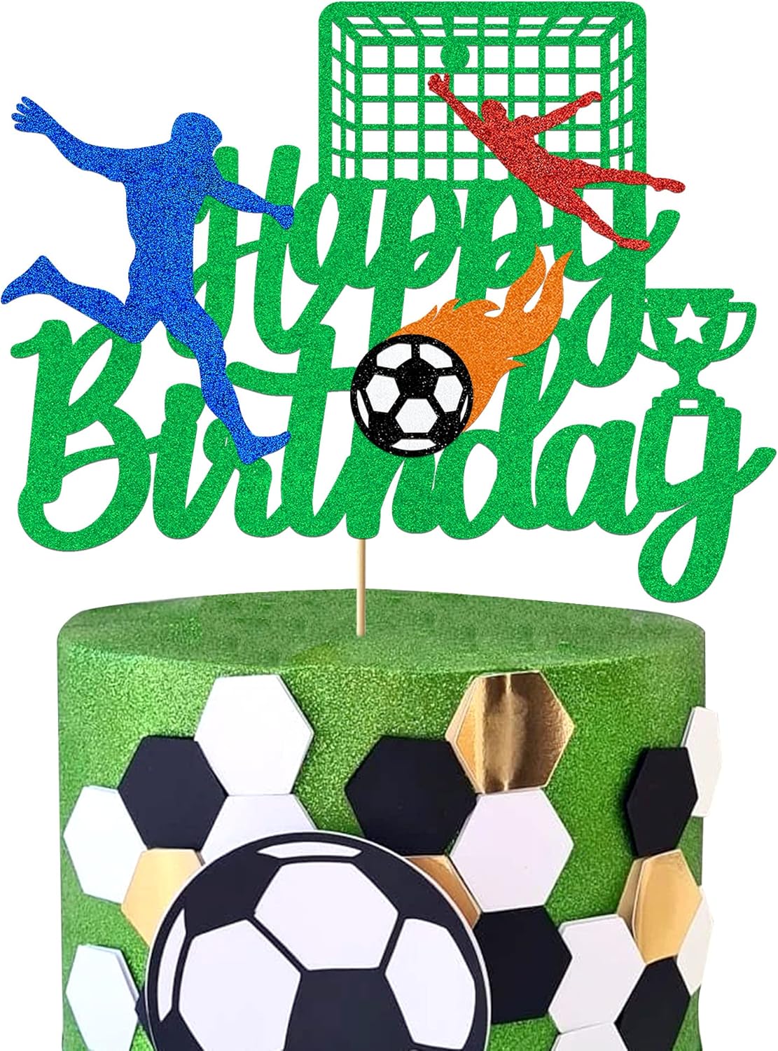 Soccer Cake Topper Soccer Birthday Cake Toppers Decorations