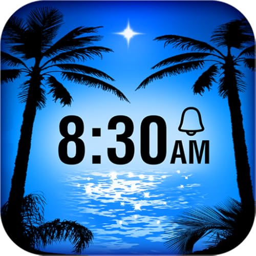 Paradise Island Alarm Clock