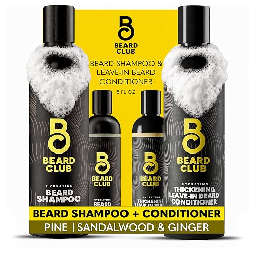 The Beard Club Beard Wash and Conditioner Set