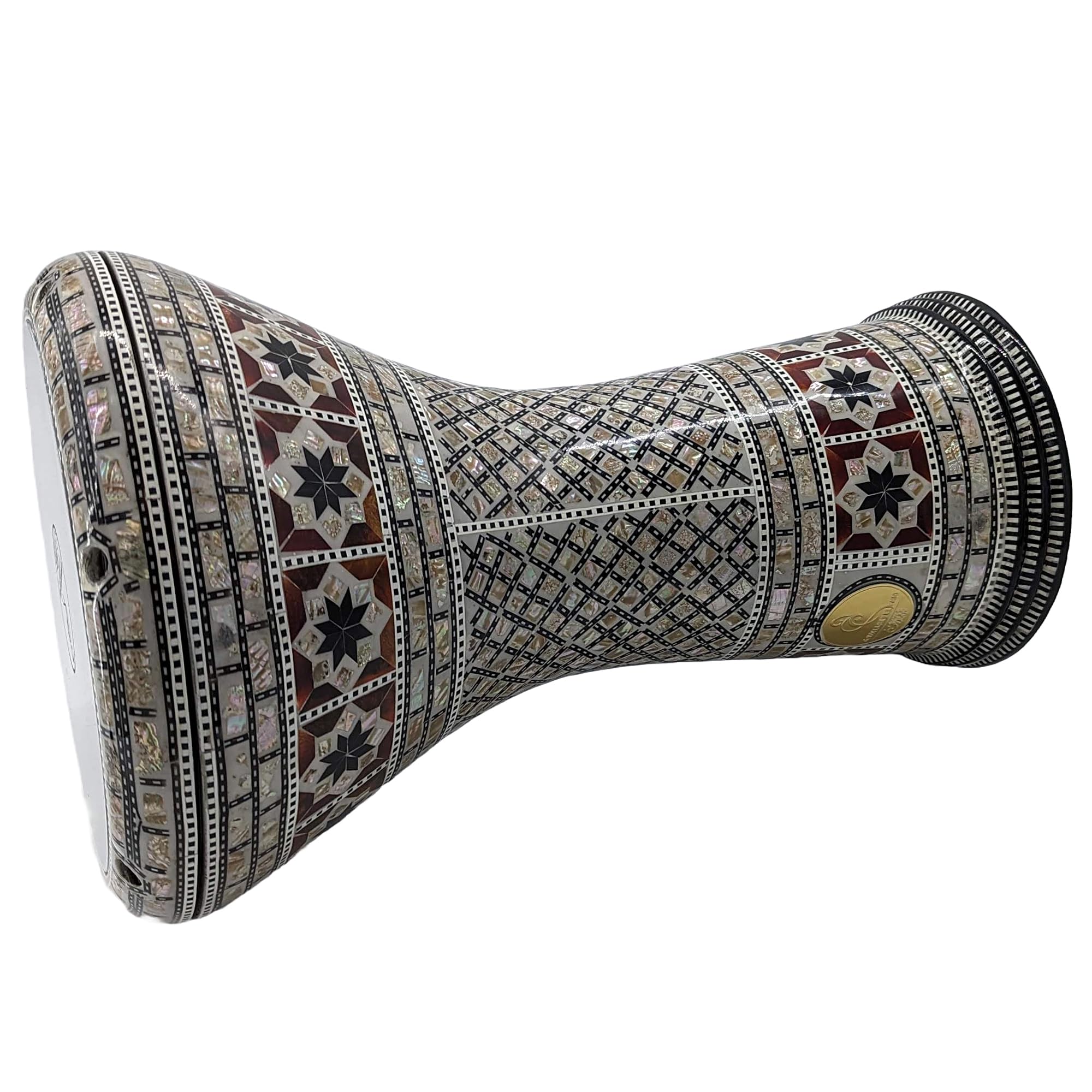Gawharet El Fan Classic Darbouka en nacre 43,2 cm : Amazon.fr