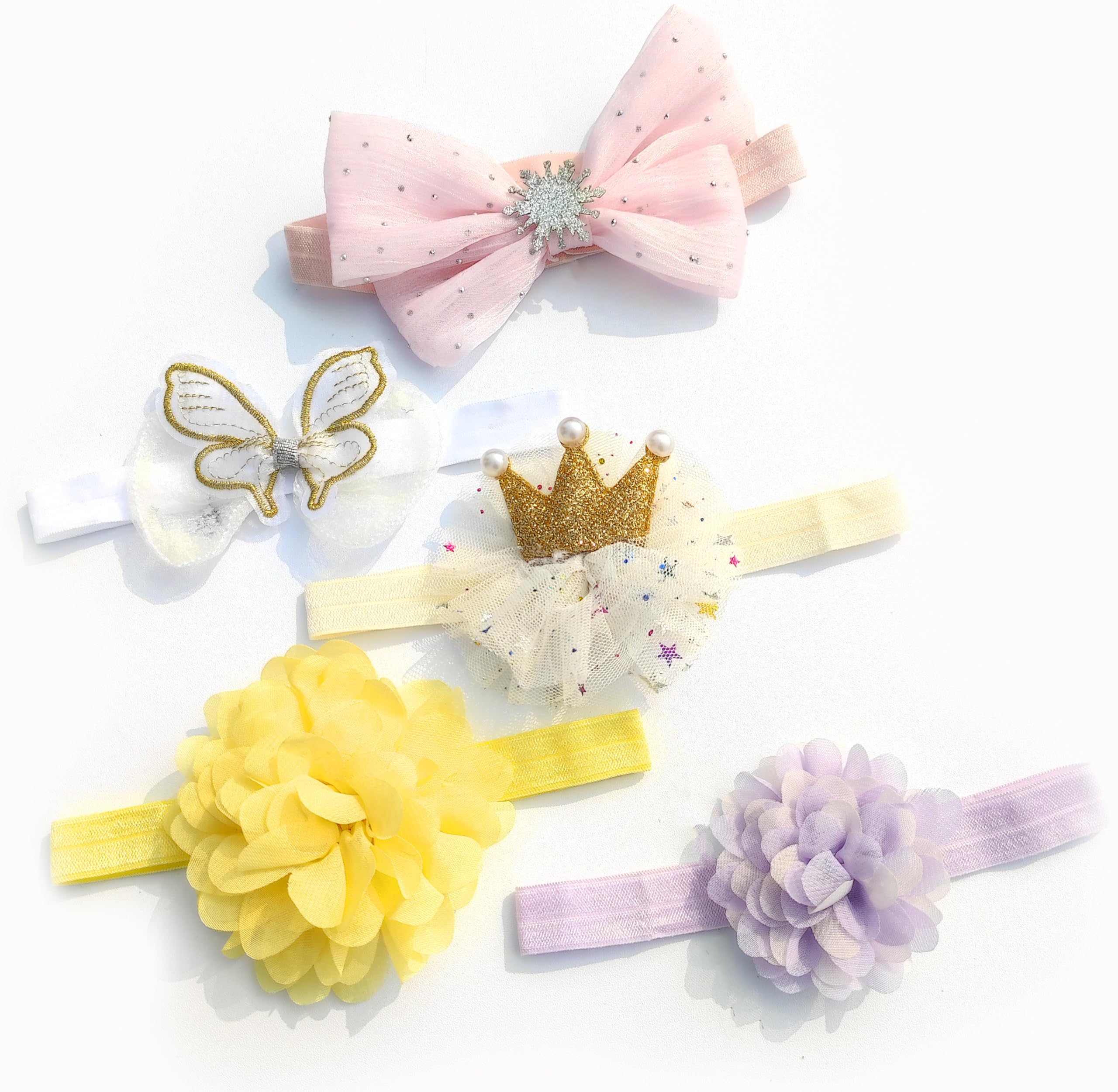 BellaStella Soft Stretchable Headband Colorful Hair Accessory For Baby Girls And Kids Pack of 5 Pcs (B0CTTS99GH) Amazon Price History, Amazon Price Tracker