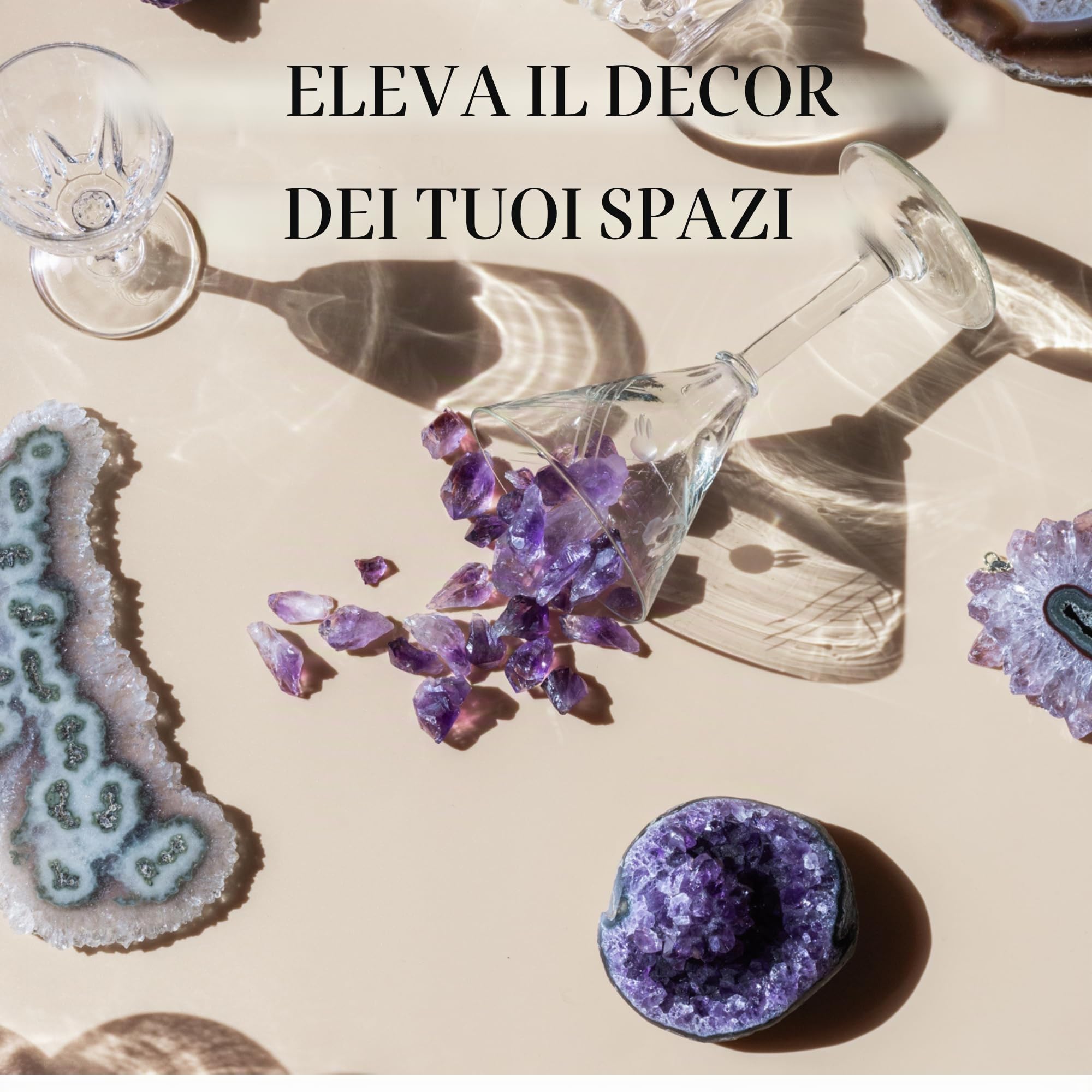 Deep Purple Project Drusa di ametista 600 a 900 grammi geode quarzo piramide cristallo grande