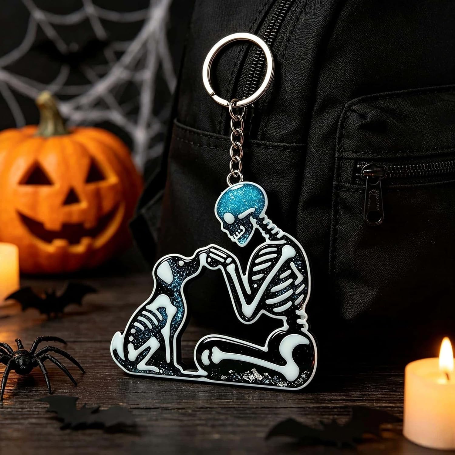Skeleton Dog Silicone Mold, Halloween Skeleton Pet Dog Casting Mold X1834 image 3