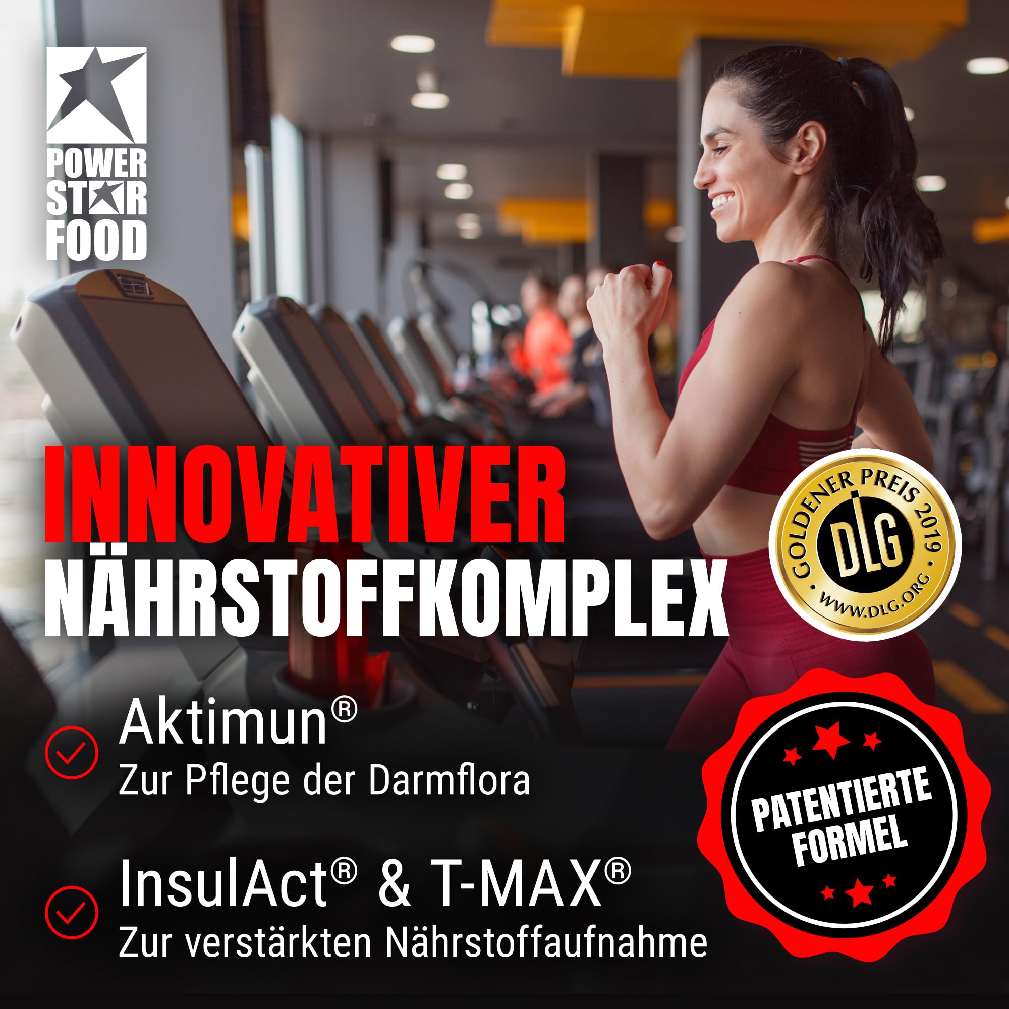Powerstar SUPER HI PRO 128 | Mehrkomponenten Protein-Pulver Chocolate 1kg | Höchstmögliche Biologische Wertigkeit | Eiweiß-Pulver mit 78% Protein i.Tr. | Protein-Shake zum Muskelaufbau & Abnehmen
