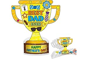 29PCS Father's Day Trophy Kit, Fun Father's Day Gifts