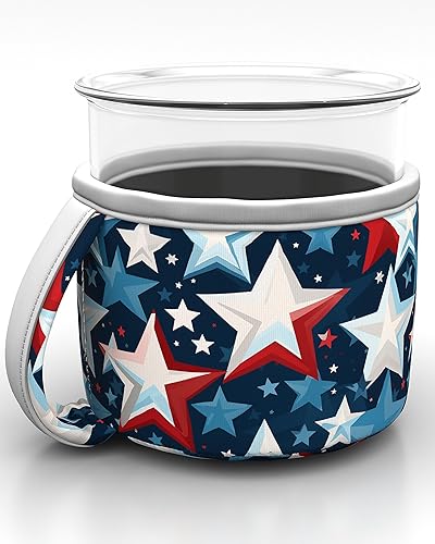 Miniatura 7 de Funda de neopreno para pintas de crema ninja  Aislador térmico acogedor  Neopreno de alta densidad mantiene el helado frío durante más tiempo