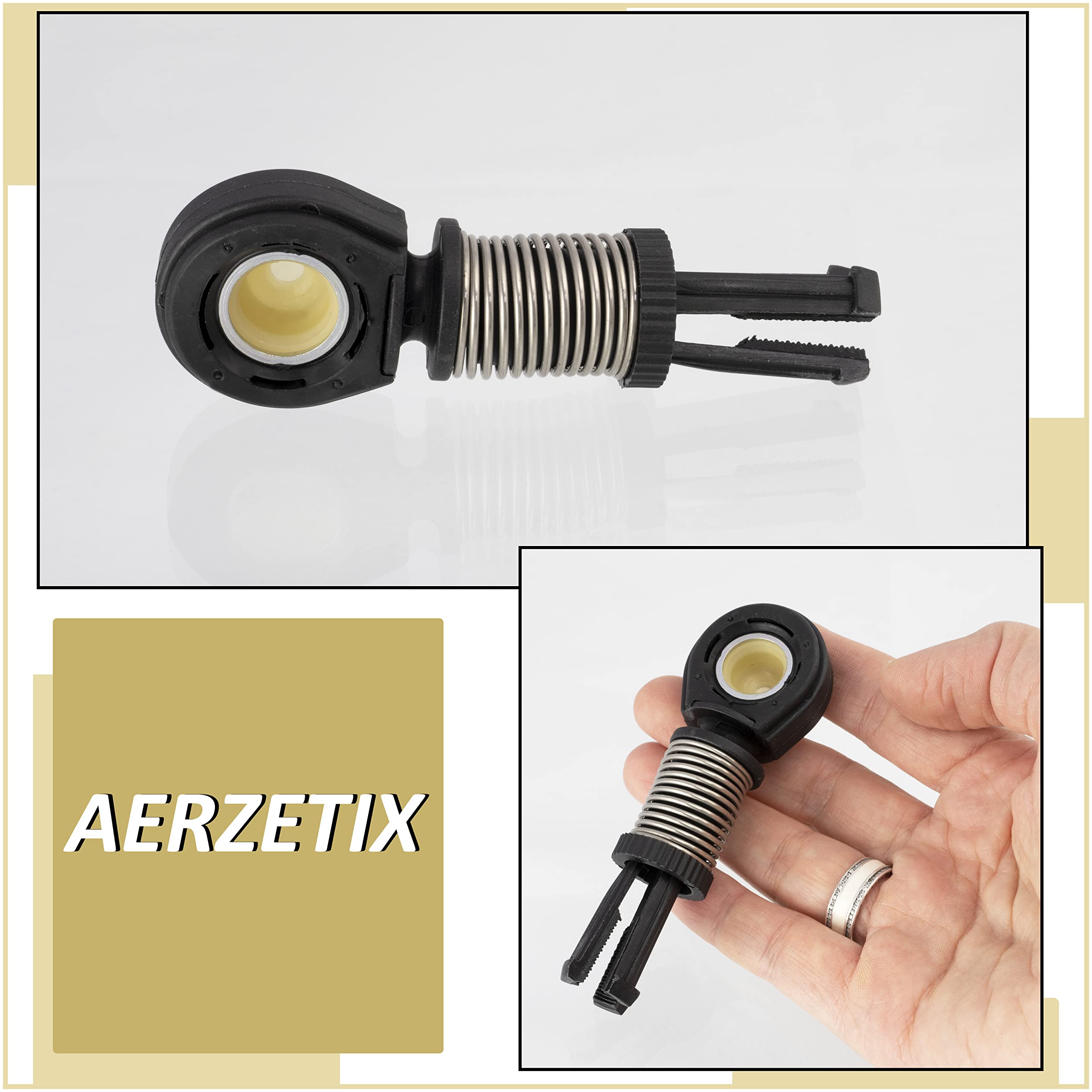 AERZETIX - C66791 - Tirette à câble, boîte de vitesse manuelle - pour véhicules avec tirette de câble pour changer de vitesse - compatible avec numéros OE 1J0711761