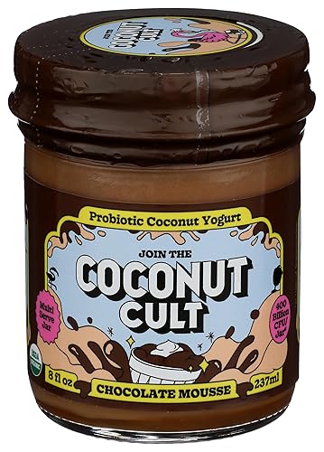 The Coconut Cult, Yogurt Coconut Chocolate Mousse Organic, 8 Fl