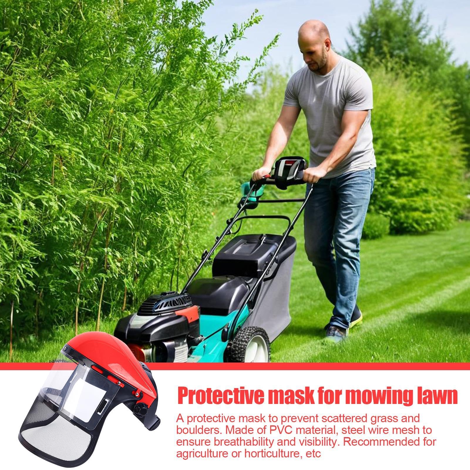 MOLLIFII FACESHIELD RATCHET BLUE CLEAR LENS 8 IN, Mfr: S39110-A