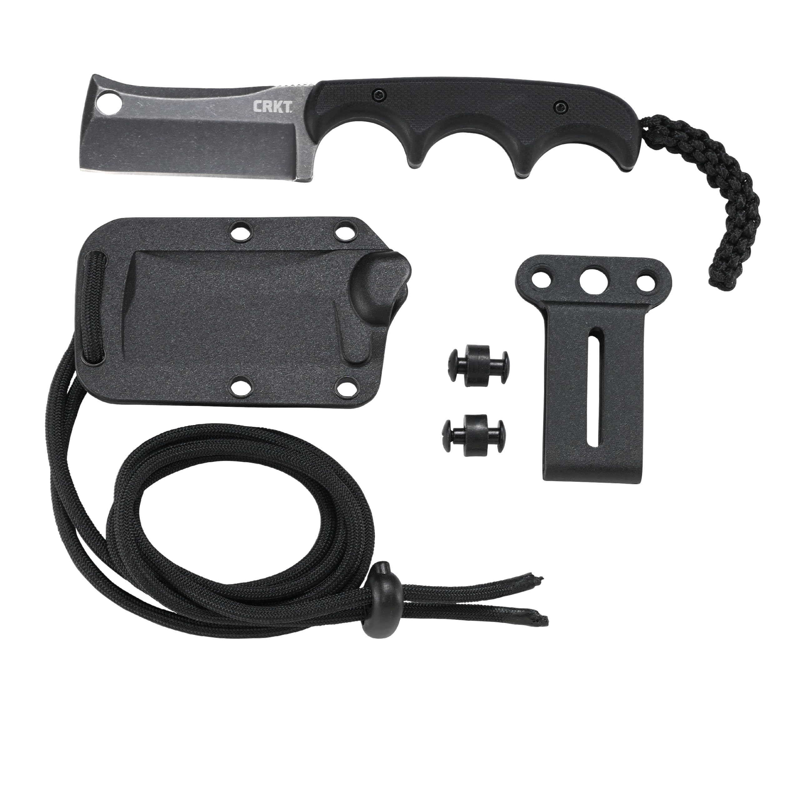 CRKT Hoja fija opaca minimalista de 2.13 pulgadas