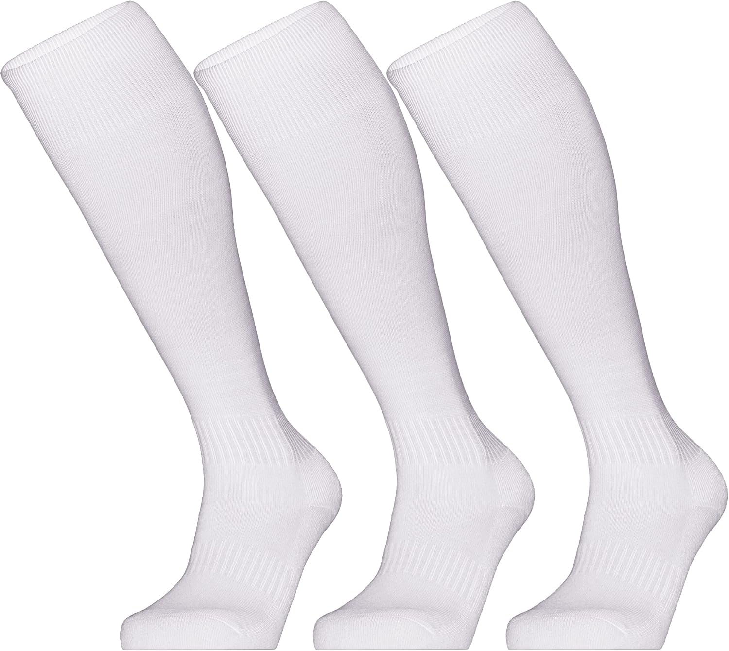 GRAPMKTG 3 Pack Softball Soccer Socks Baseball Football Socks for Youth Men and Women