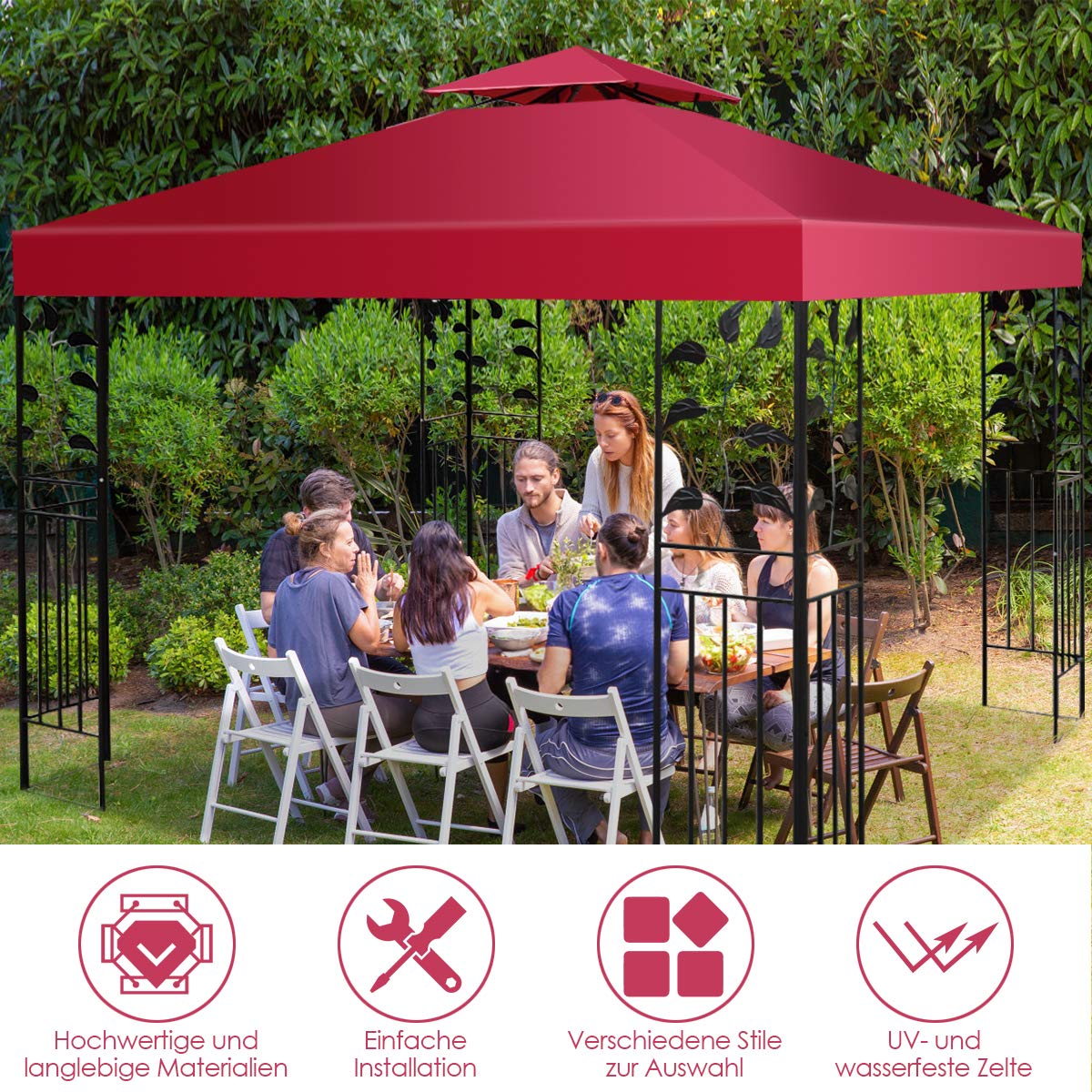 Accessoires voor paviljoenen, paviljoenen en carports