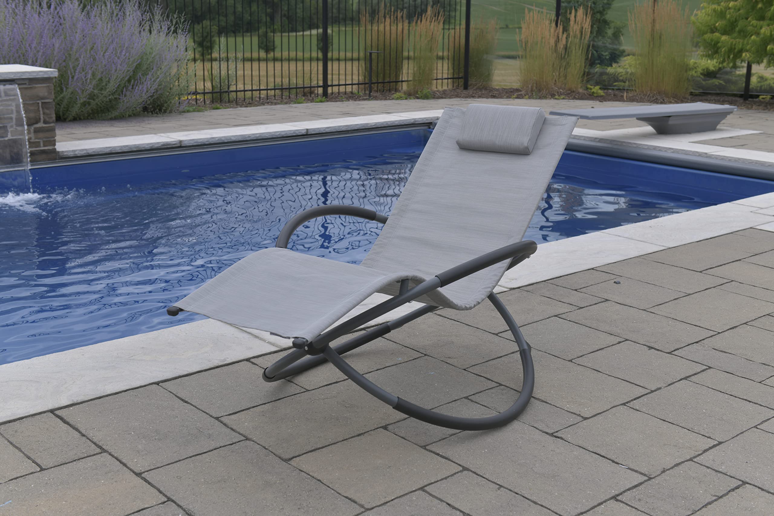 Vivere ORBL1-HV Orbital Lounger, Haven